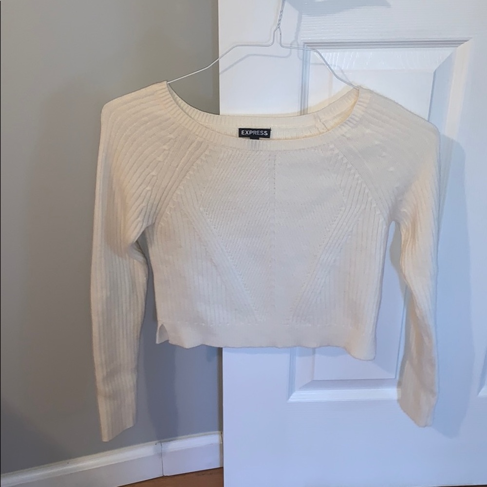 Express Crop Sweater
